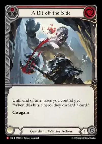 A Bit off the Side OMN243 - Omens of the Third Age - Flesh and blood card