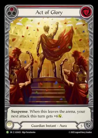 Act of Glory LGS435-CF - Marketing - Black Friday 2025 - Flesh and blood card