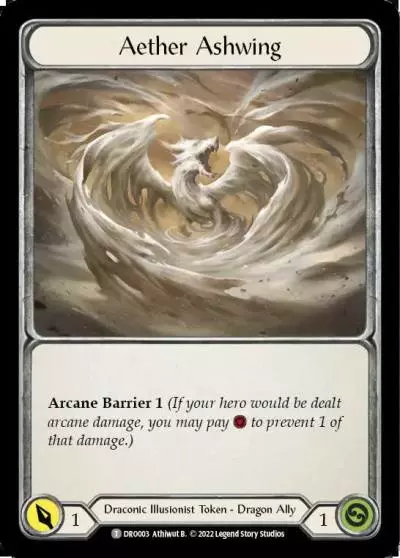 Aether Ashwing DRO003 - Dromai - Blitz Deck - Flesh and blood card