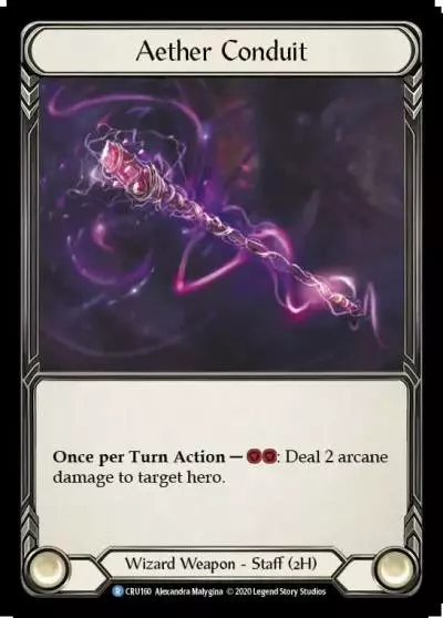 Aether Conduit CRU160 - Crucible of War - Flesh and blood card
