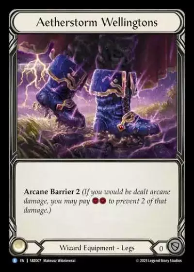 Aetherstorm Wellingtons SBZ007 - Silver Age Chapter 3 - Blaze, Firemind - Flesh and blood card