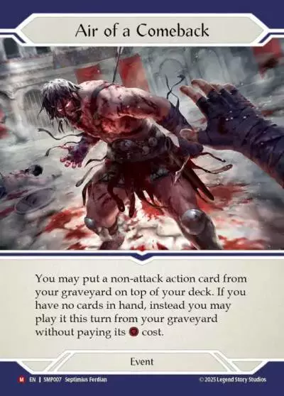 Air of a Comeback SMP007 - Smash Palace - Flesh and blood card