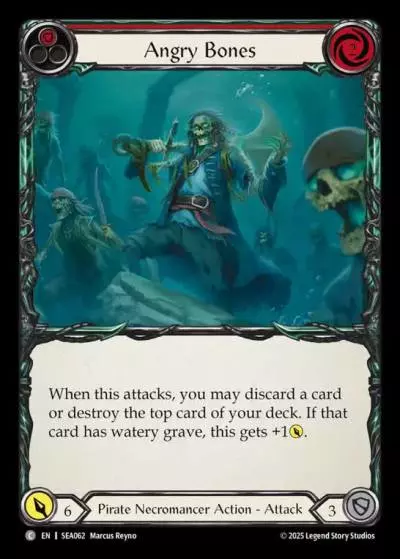 Angry Bones RED SEA062 - High Seas - Flesh and blood card