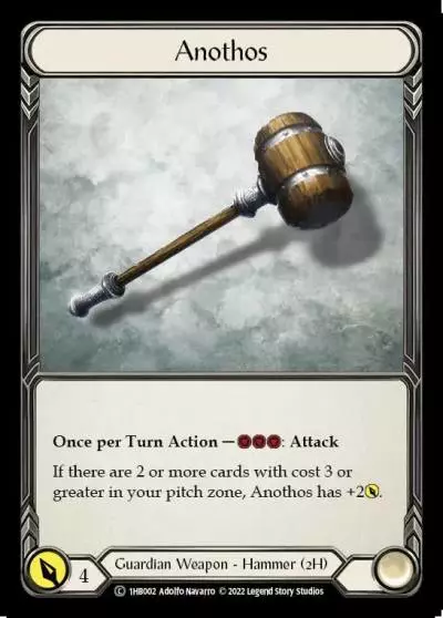 Anothos 1HB002 - Bravo - Blitz Deck - Flesh and blood card