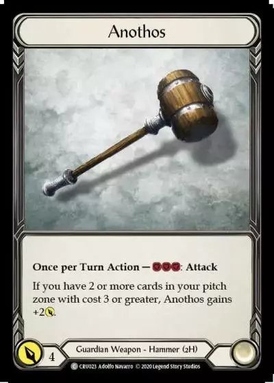 Anothos CRU023 - Crucible of War - Flesh and blood card