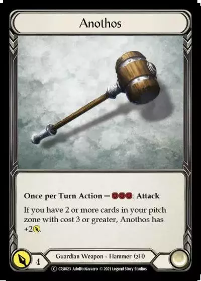 Anothos U-CRU023-RF - Crucible of War - Unlimited - Flesh and blood card