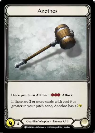 Anothos U-WTR040 - Welcome to Rathe - Unlimited - Flesh and blood card