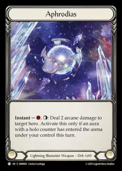 Aphrodias OMN003 - Omens of the Third Age - Flesh and blood card