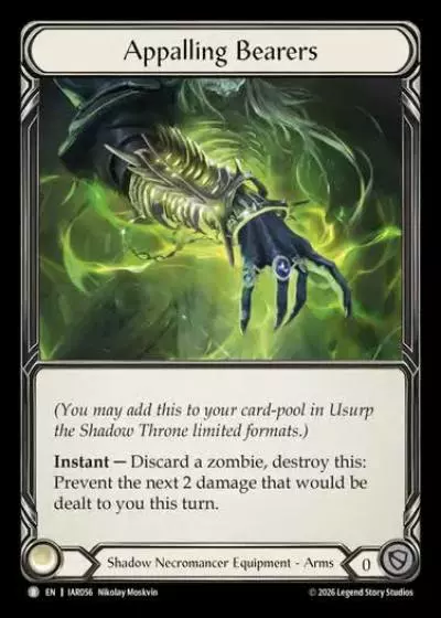 Appalling Bearers IAR056 - Usurp the Shadow Throne - Flesh and blood card