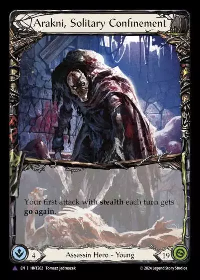Arakni, Solitary Confinement HNT262-MV - The Hunted - Flesh and blood card