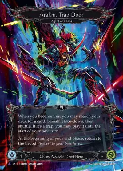 Arakni, Trap-Door HNT008-MV - The Hunted - Flesh and blood card