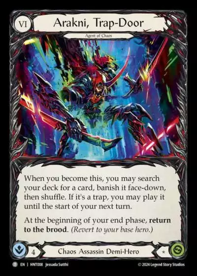Arakni, Trap-Door HNT008 - The Hunted - Flesh and blood card