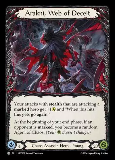 Arakni, Web of Deceit HNT002 - The Hunted - Flesh and blood card