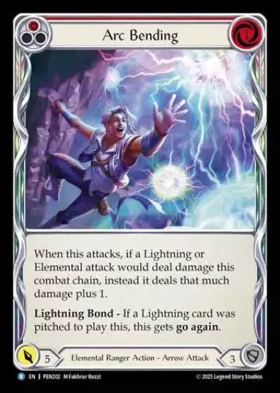 Arc Bending PEN202 - Compendium of Rathe - Flesh and blood card