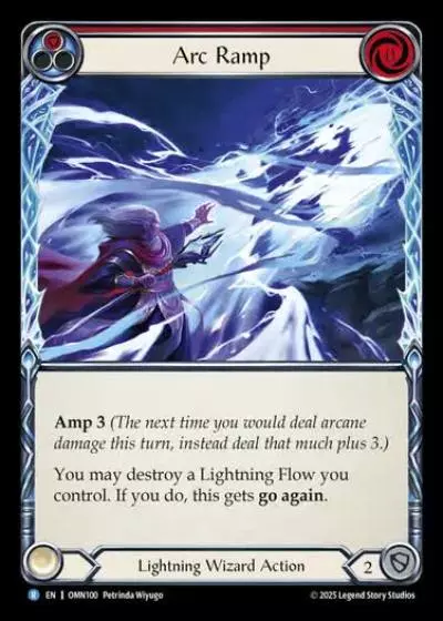Arc Ramp OMN100 - Omens of the Third Age - Flesh and blood card