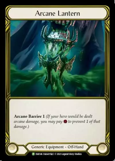 Arcane Lantern FAB146-GF - ProQuest - Season 4 - Flesh and blood card