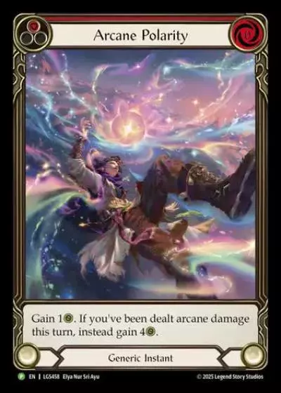 Arcane Polarity LGS458-RF - Skirmish - Season 15 - Flesh and blood card