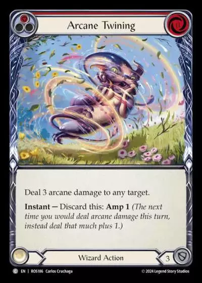 Arcane Twining RED ROS186 - Rosetta - Flesh and blood card