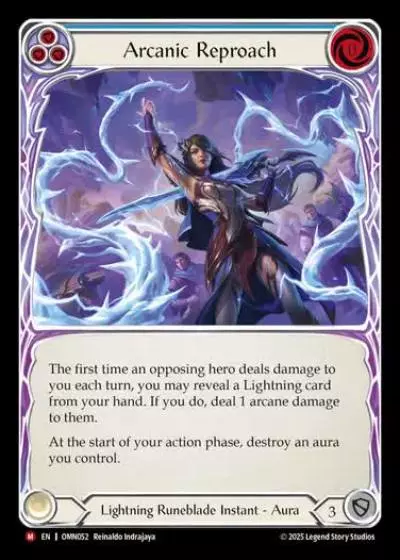 Arcanic Reproach OMN052 - Omens of the Third Age - Flesh and blood card