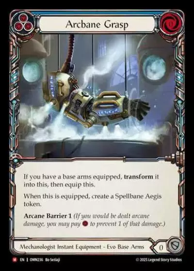 Arcbane Grasp OMN236 - Omens of the Third Age - Flesh and blood card