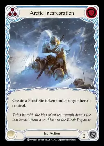 Arctic Incarceration BLUE UPR146 - Uprising - Flesh and blood card