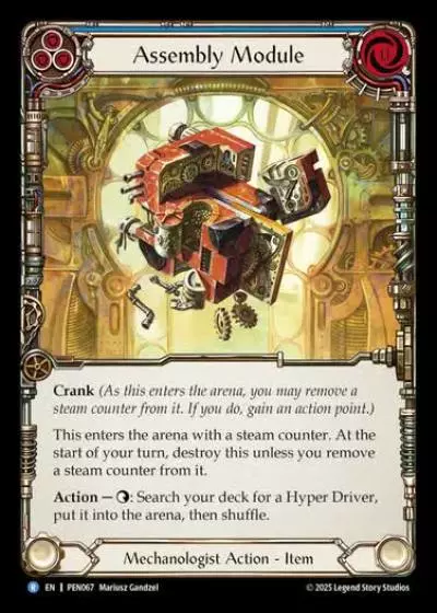Assembly Module PEN067 - Compendium of Rathe - Flesh and blood card