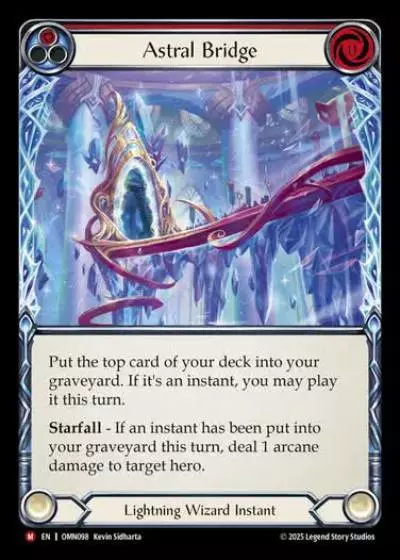 Astral Bridge OMN098 - Omens of the Third Age - Flesh and blood card