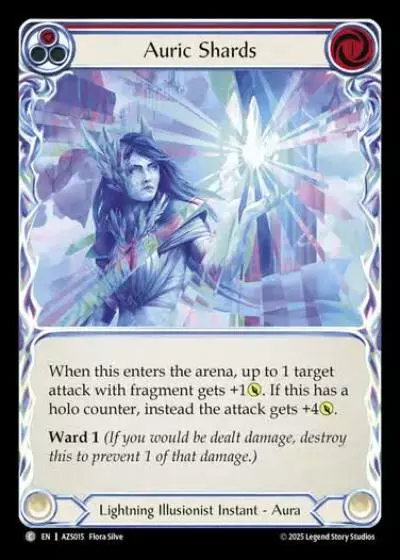 Auric Shards AZS015 - Armory Deck - Zyggy Starlight - Flesh and blood card