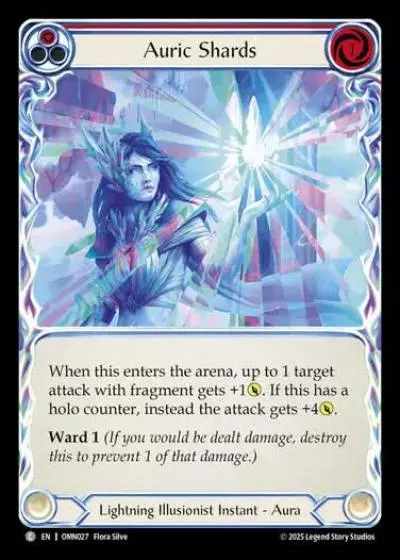 Auric Shards OMN027 - Omens of the Third Age - Flesh and blood card