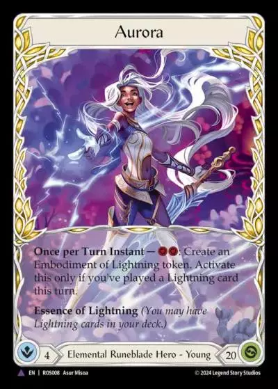 Aurora ROS008-MVA - Rosetta - Flesh and blood card