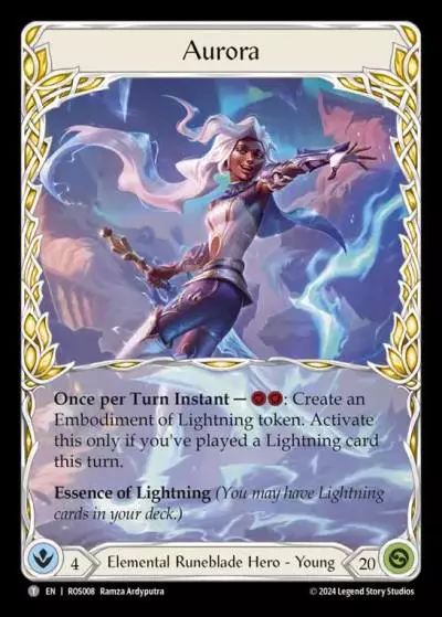 Aurora ROS008 - Rosetta - Flesh and blood card