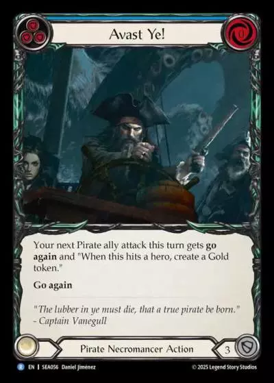 Avast Ye! BLUE SEA056 - High Seas - Flesh and blood card