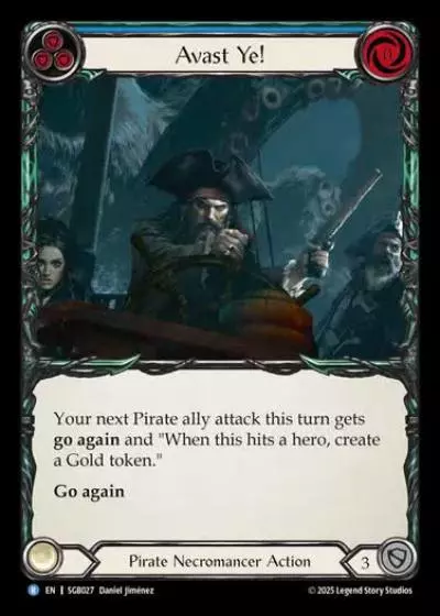 Avast Ye! SGB027 - Silver Age Chapter 3 - Gravy Bones - Flesh and blood card