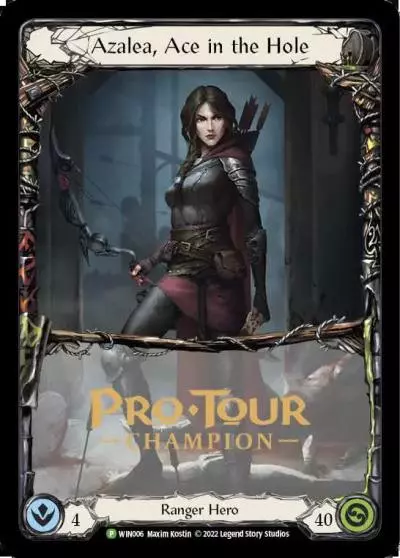 Azalea, Ace in the Hole WIN006-CF - Pro Tour Champion Cards - Flesh and blood card