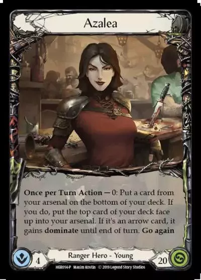 Azalea HER014-RF - Pre-release - Arcane Rising - Flesh and blood card