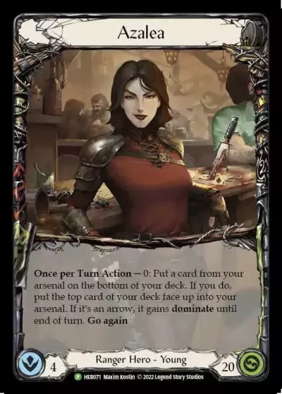 Azalea HER071-CF - Skirmish - Season 6 - Flesh and blood card