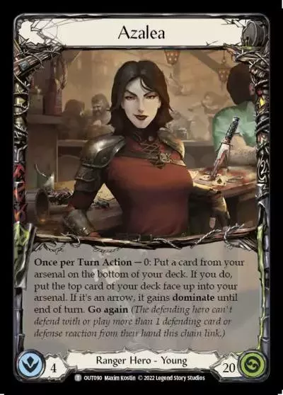 Azalea OUT090 - Outsiders - Flesh and blood card