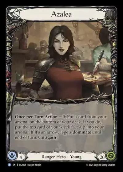 Azalea SAZ001 - Silver Age Chapter 2 - Azalea - Flesh and blood card