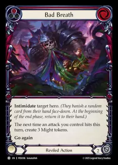 Bad Breath PEN306 - Compendium of Rathe - Flesh and blood card