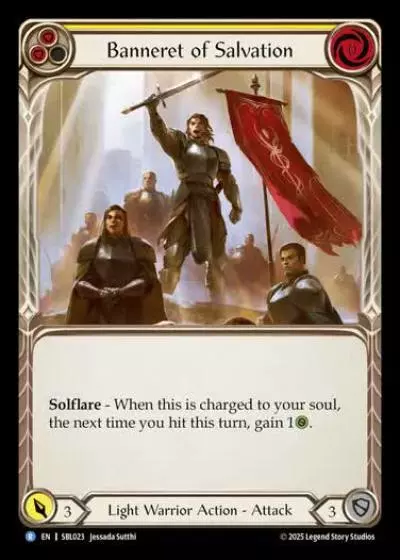 Banneret of Salvation SBL023 - Silver Age Chapter 3 - Boltyn - Flesh and blood card