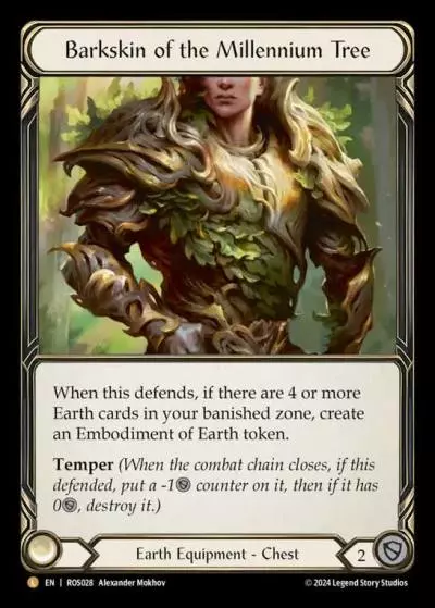 Barkskin of the Millennium Tree ROS028-RF - Rosetta - Flesh and blood card