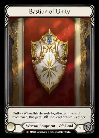 Bastion of Unity DTD206 - Dusk till Dawn - Flesh and blood card