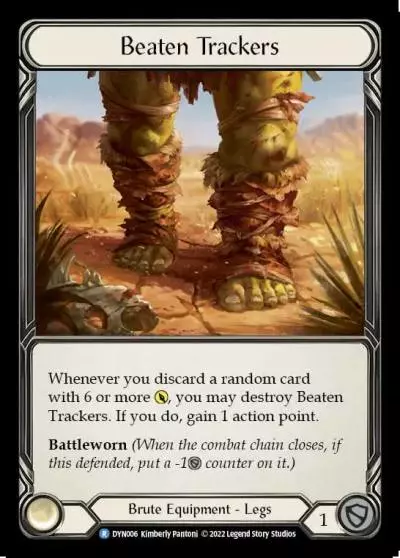Beaten Trackers DYN006 - Dynasty - Flesh and blood card