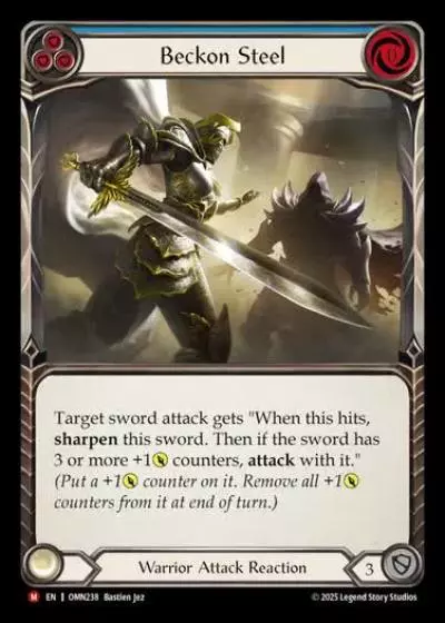 Beckon Steel OMN238 - Omens of the Third Age - Flesh and blood card