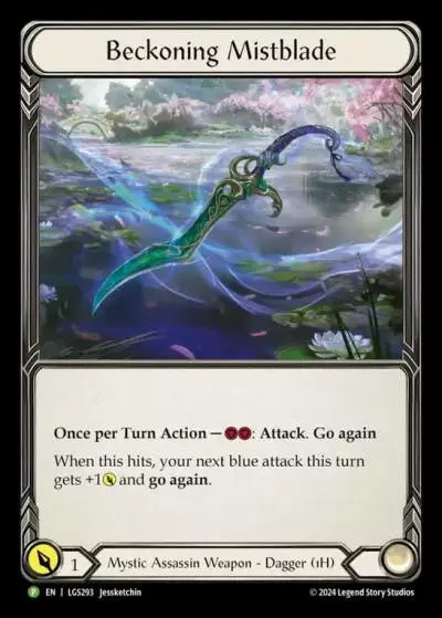 Beckoning Mistblade LGS293-CF - Armory - Season 13 Nuu - Flesh and blood card