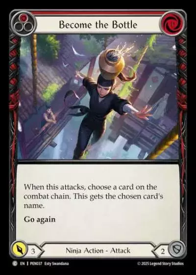 Become the Bottle PEN037 - Compendium of Rathe - Flesh and blood card