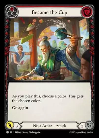 Become the Cup PEN040 - Compendium of Rathe - Flesh and blood card