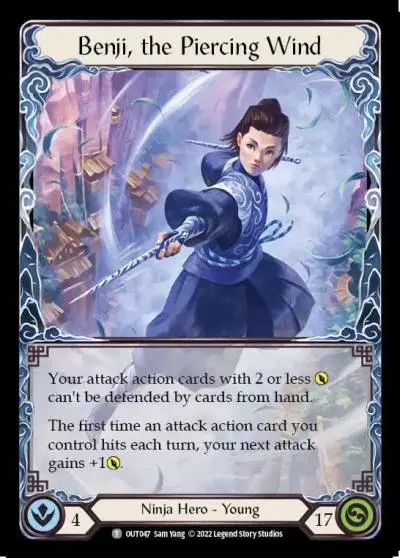 Benji, the Piercing Wind OUT047 - Outsiders - Flesh and blood card