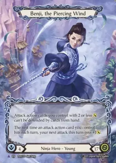 Benji, the Piercing Wind PEN335-MV - Compendium of Rathe - Flesh and blood card