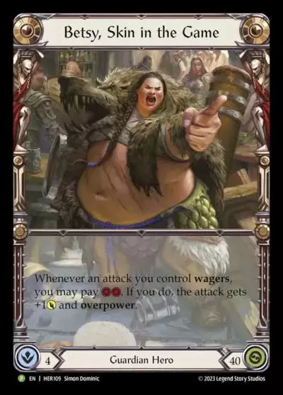 Betsy, Skin in the Game HER109-RF - ProQuest - Season 5 - Flesh and blood card